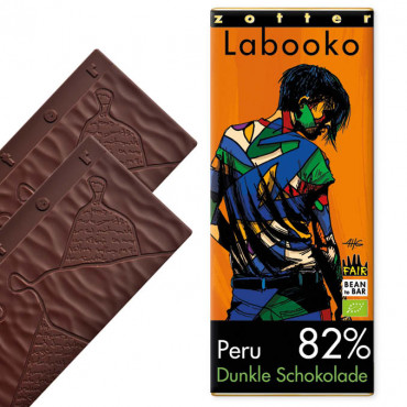Zotter Labooko Peru 82%, 2x35g BIO